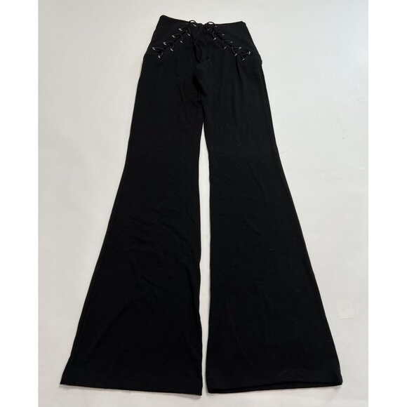 Miaou Ryder Pant in Black - Picture 4 of 6